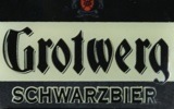 Фирменная бутылка пива Grotwerg Schwarzbier
